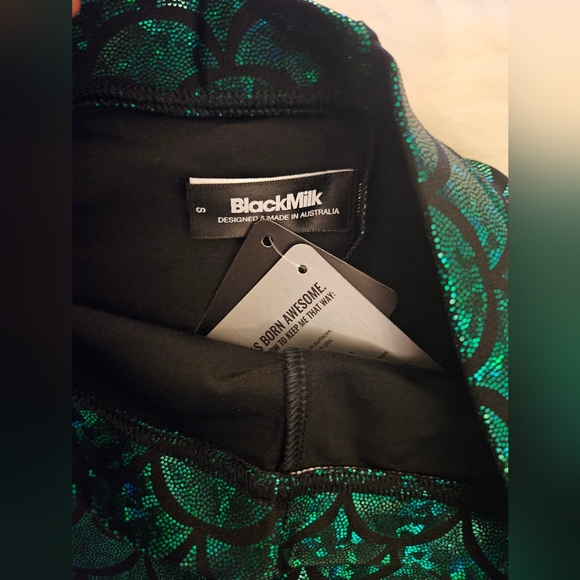 Mermemerald Leggings Small New with Tags Blackmilk - Picture 2 of 2